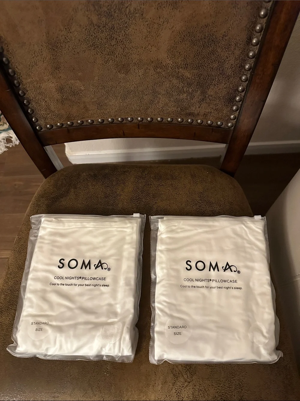 Soma White Cool Nights Pillowcase Set (2 Pack)